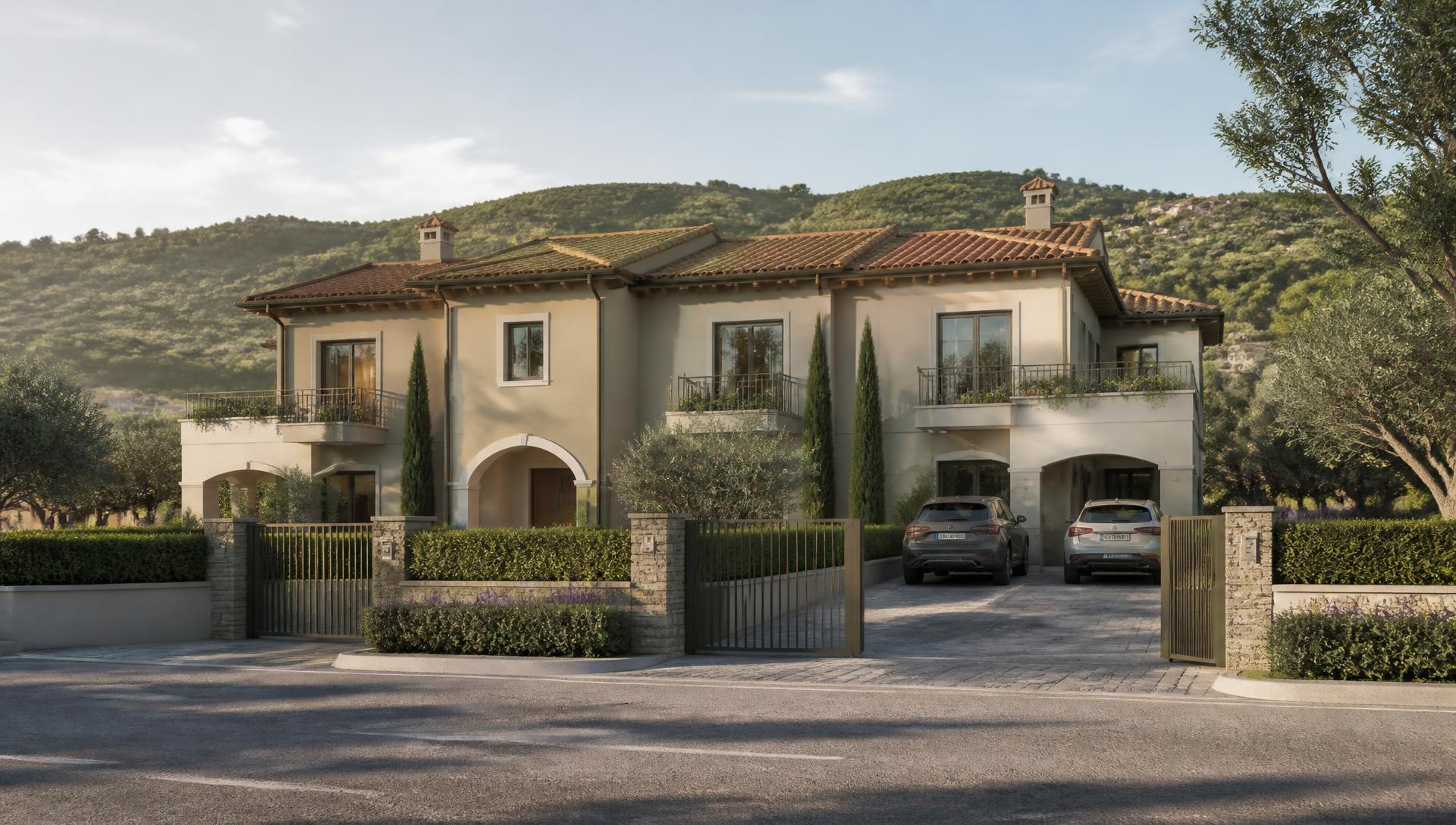 Rendering - Villaggio Paradiso, Sansepolcro
